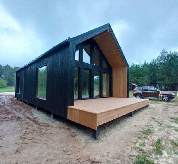 Монтаж винтовых свай для дома 6х9 в Обнинске